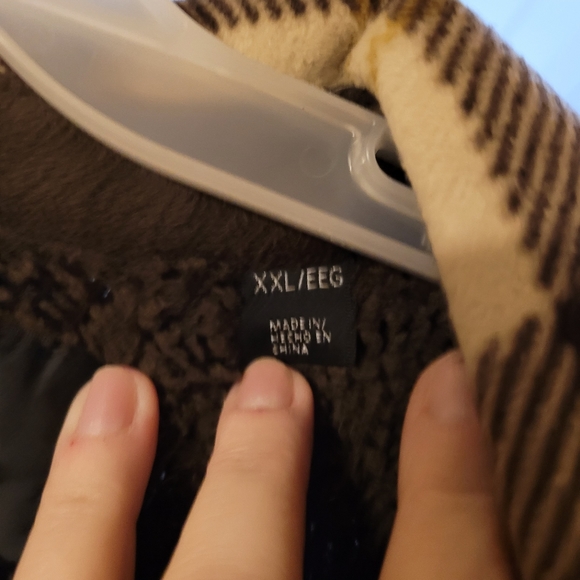 Wp weather proof long sleeve polar (sherpa like) fleece shirt/pullover - Picture 6 of 7